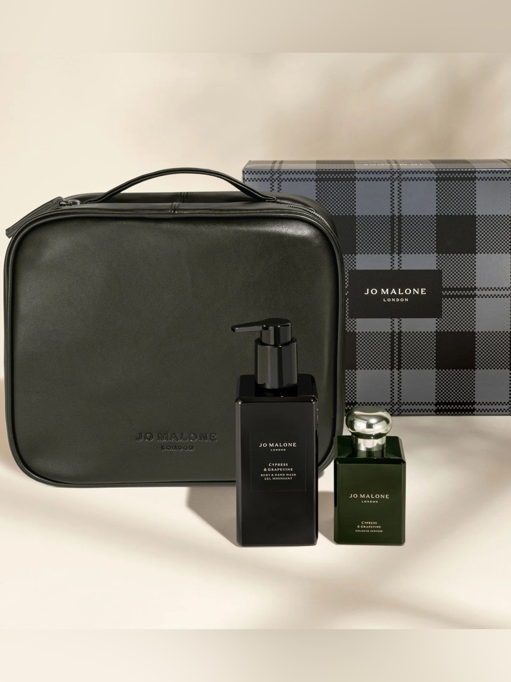Jo Malone Cypress & Grapevine Grooming Gift Set, $225 value NIB Authentic